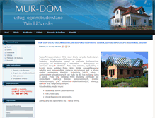 Tablet Screenshot of mur-dom.pl